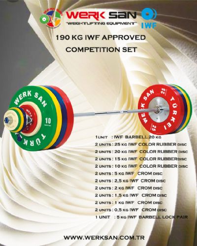 IWF ONAYLI 190 KG MUSABAKA  SET