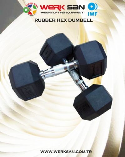 KAUÇUK ALTIGEN DUMBELL