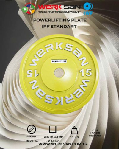 POWERLIFTING 15 KG DISK