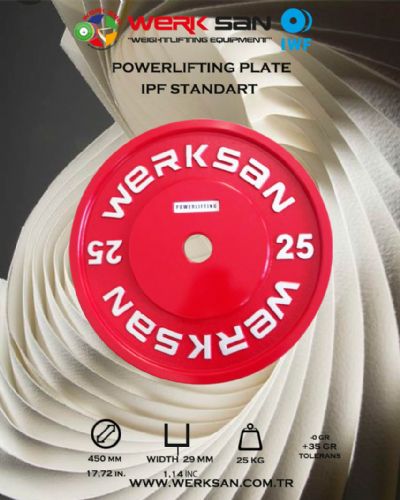 POWERLIFTING 25 KG DISK