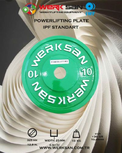 POWERLIFTING 10 KG DISK