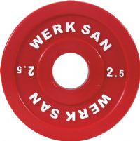 ANTRENMAN KAUÇUK 2,5 KG DISK