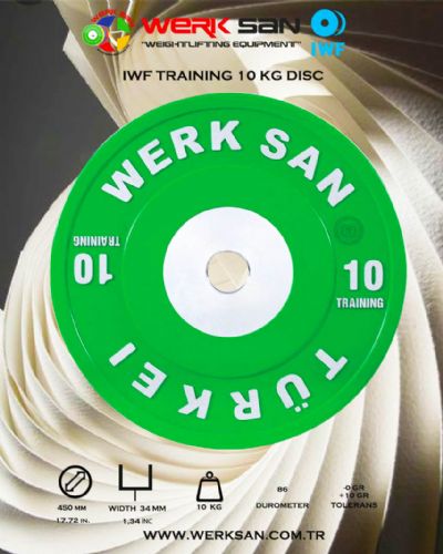 IWF TRAINING 10 KG DISC
