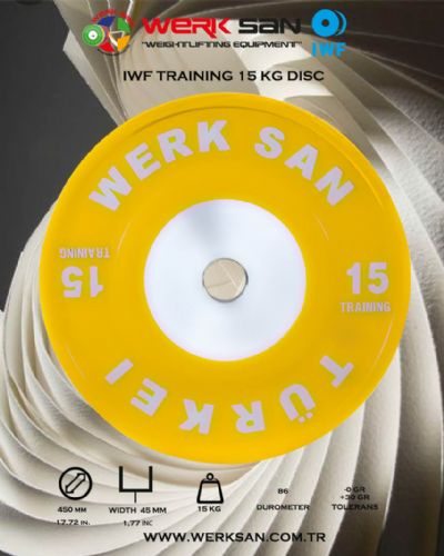 IWF TRAINING 15 KG DISC