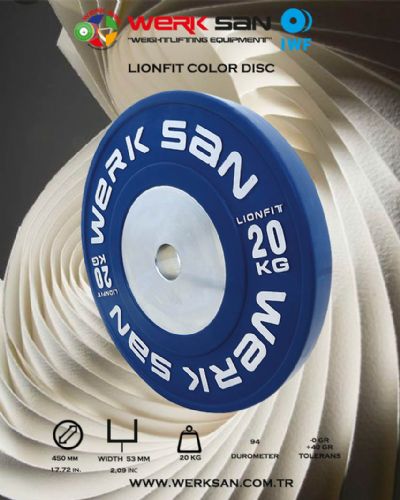 LIONFIT COLOR 20 KG DISC