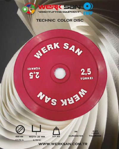 TECHNIC 2,5 KG COLOR DISC