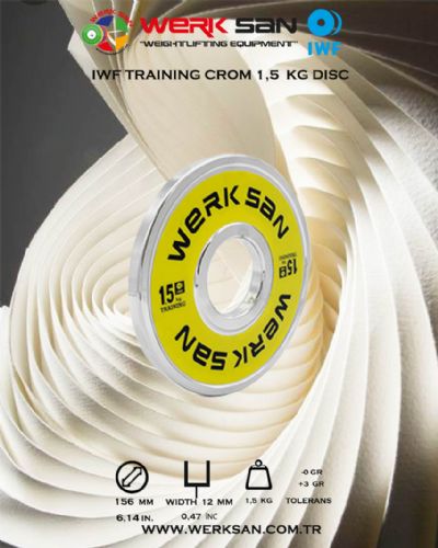 TRAINING CROM 1,5 KG DISC