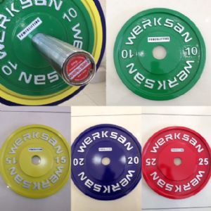 WERKSAN COLORED POWERLIFTING SET 435 KG