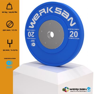 WERKSAN IWF ONAYLI MÜSABAKA DISK 20 KG