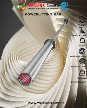 WERKSAN POWERLIFTING BAR