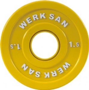 WERKSAN WERKSAN IWF ONAYLI MÜSABAKA DISK 1,5 KG