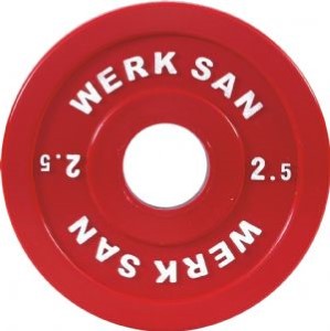 WERKSAN WERKSAN IWF ONAYLI MÜSABAKA DISK 2,5 KG